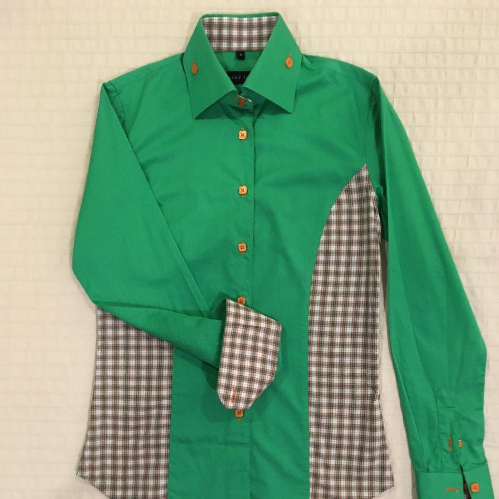 Jared Lang Women's Button Down Dress Shirt